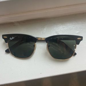 Black RayBan Clubmaster sunglasses